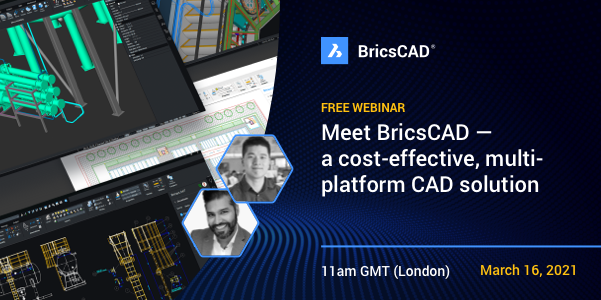 BRICSCAD FREE WEBINAR & DOWNLOAD