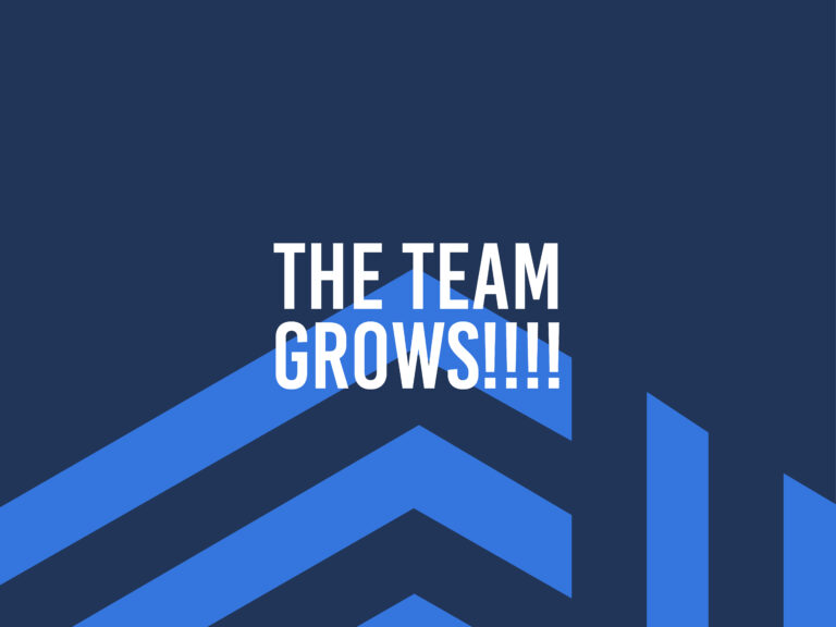 THE TEAM CONTINUES TO GROW!