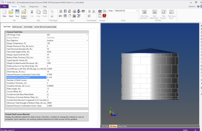 hexagon tank designer software