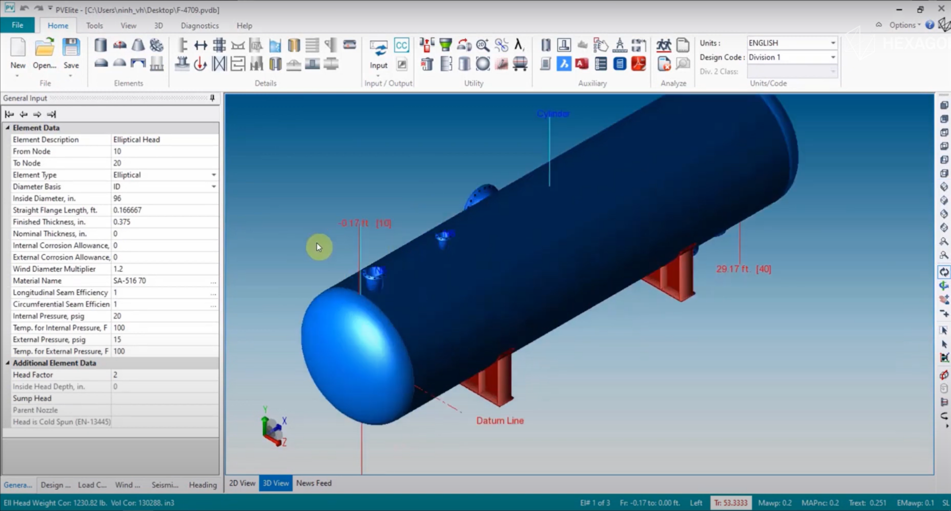 pv elite user interface