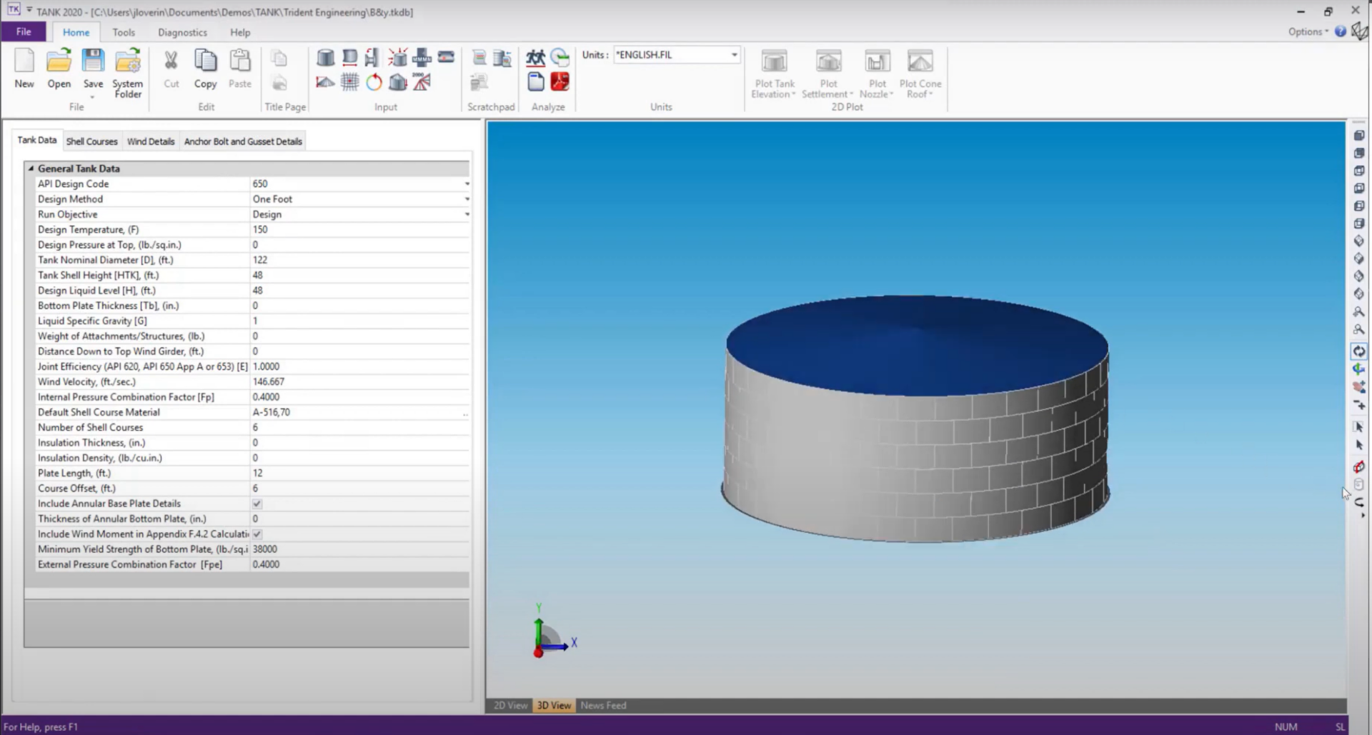 storage tank design software