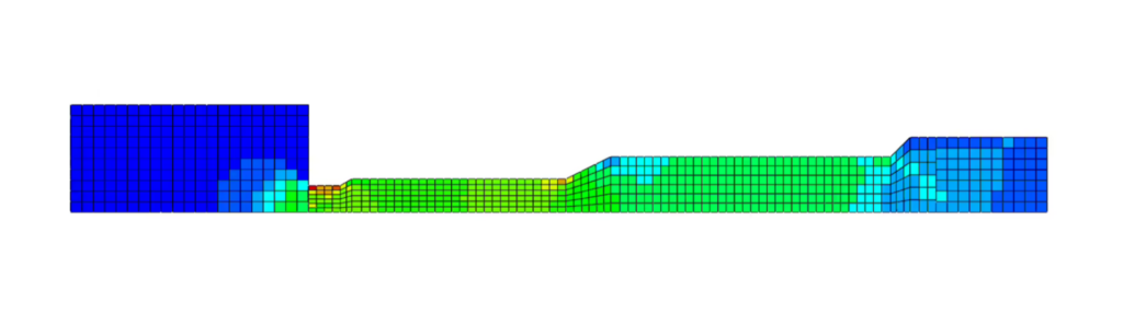 explicit finite element analysis