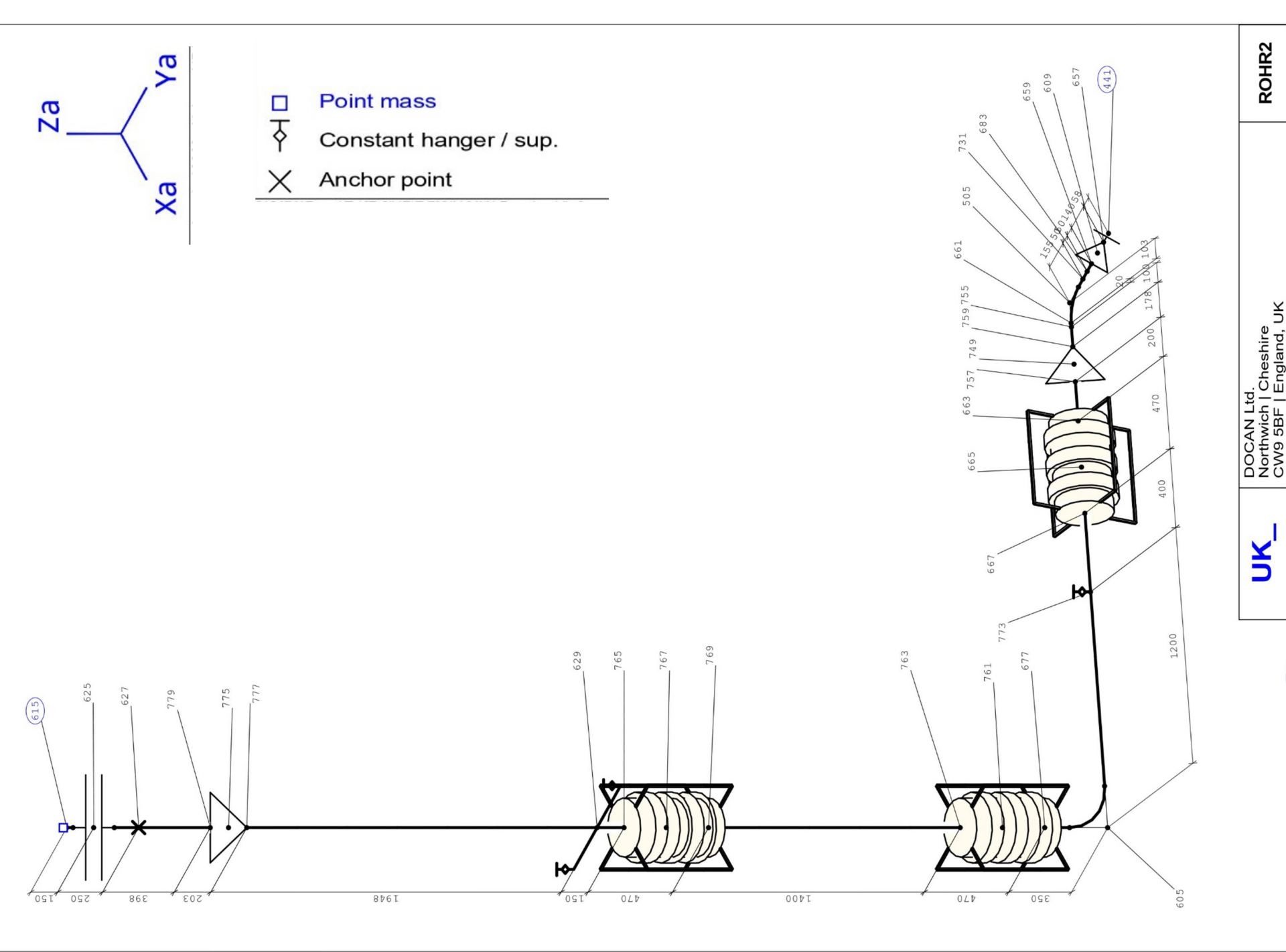 1D Thermo fluids network analysis and Pipe Stress Analysis