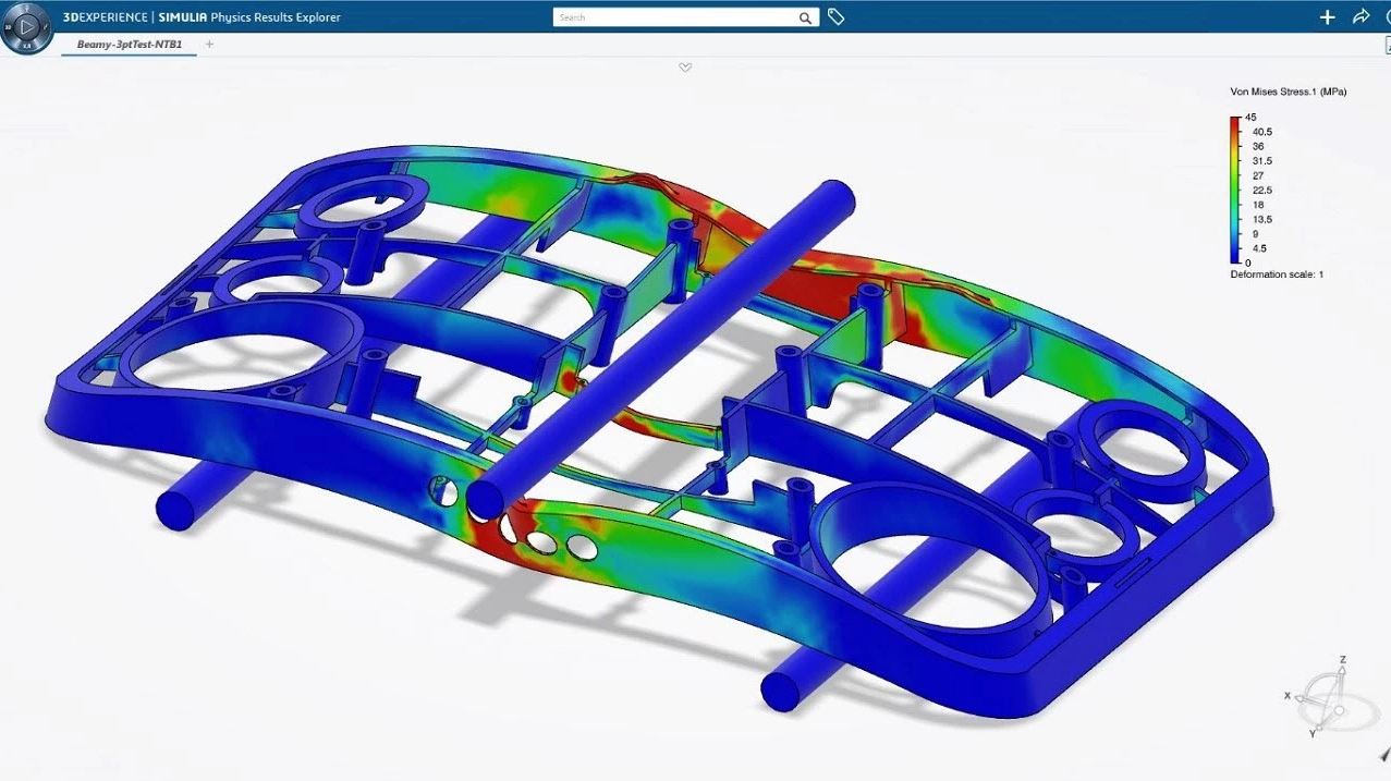 3dexperience works simulation structure