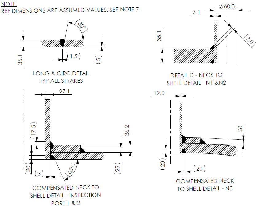 nitrogen pressure vessel reverse engineering