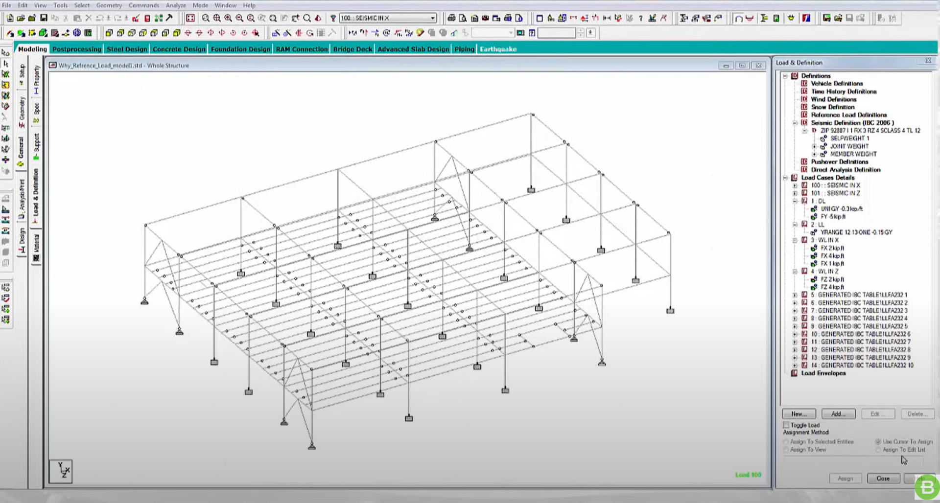 STAAD structural analysis software