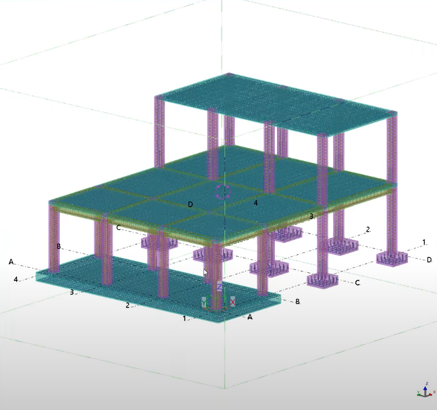 modelling in tekla structural designer software