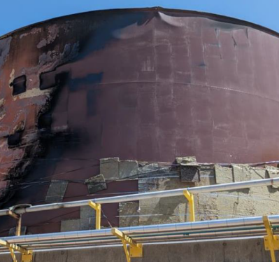 Fitness For Service Assessment of Fire Damage Biodiesel Storage Tank